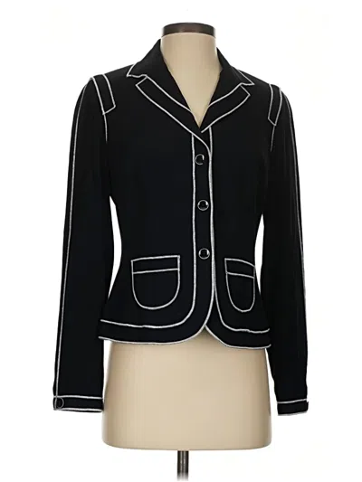 Pre-owned Etcetera Blazer Jacket In Black