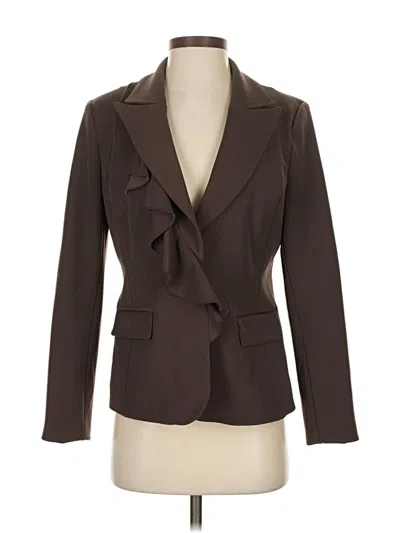 Pre-owned Etcetera Blazer Jacket In Brown