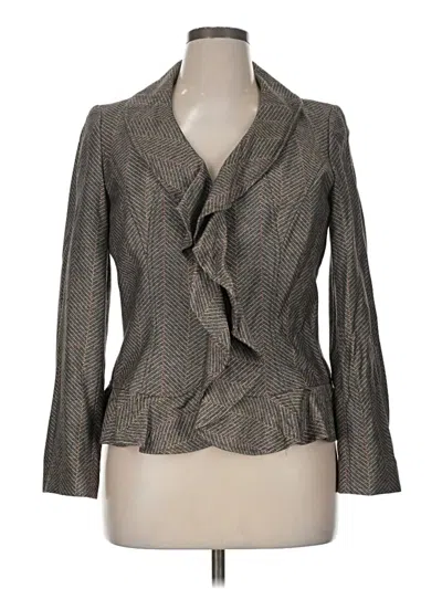Pre-owned Etcetera Blazer Jacket In Gray