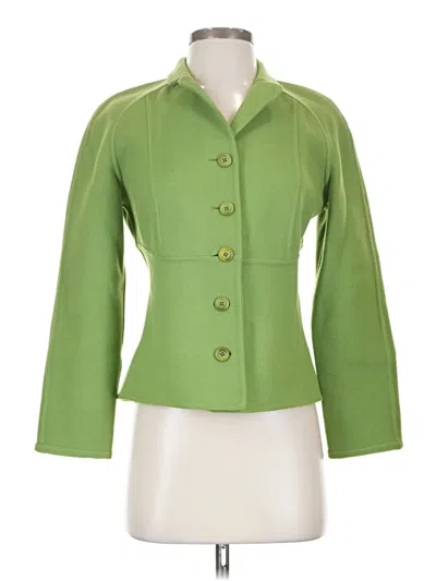 Pre-owned Etcetera Blazer Jacket In Green