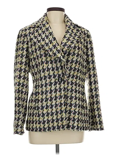 Pre-owned Etcetera Blazer Jacket In Ivory