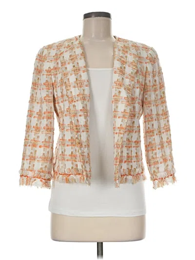 Pre-owned Etcetera Blazer Jacket In Orange
