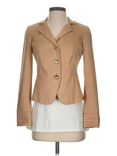Pre-owned Etcetera Blazer Jacket In Tan