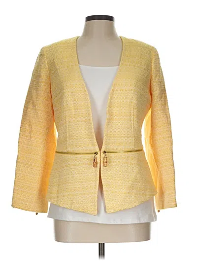 Pre-owned Etcetera Blazer Jacket In Yellow