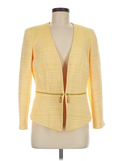 Pre-owned Etcetera Blazer Jacket In Yellow