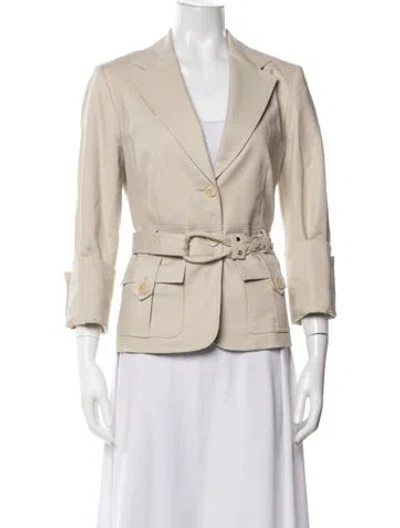 Pre-owned Etcetera Blazer In Neutrals
