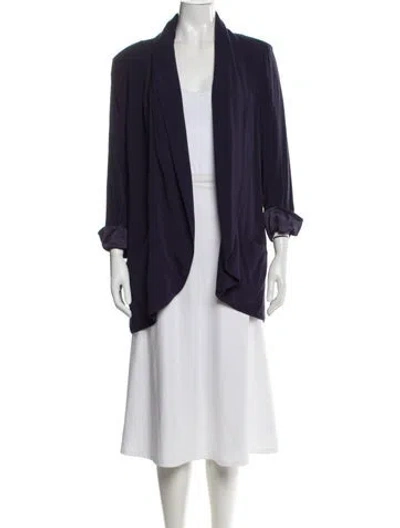 Pre-owned Etcetera Blazer In Purple