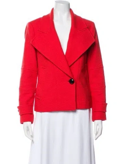 Pre-owned Etcetera Blazer In Red