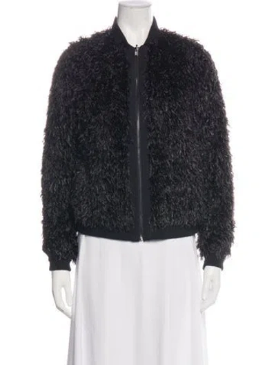 Pre-owned Etcetera Bomber Jacket W/ Tags In Black