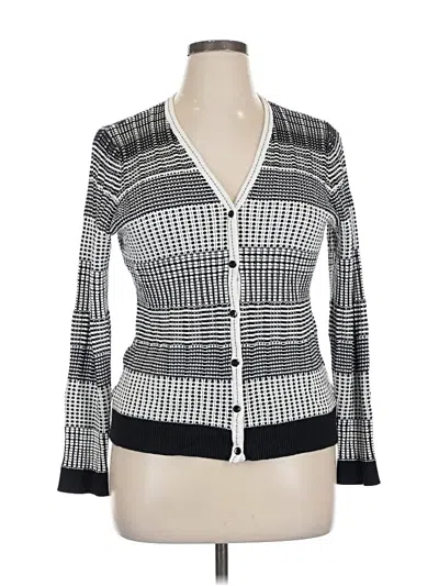 Pre-owned Etcetera Cardigan Sweater In Black