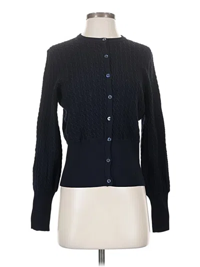 Pre-owned Etcetera Cardigan Sweater In Black