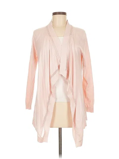 Pre-owned Etcetera Cardigan Sweater In Pink