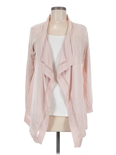 Pre-owned Etcetera Cardigan Sweater In Pink