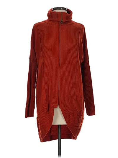 Pre-owned Etcetera Cardigan Sweater In Red