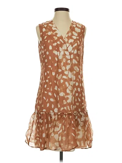 Pre-owned Etcetera Casual Dress In Brown