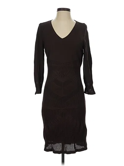 Pre-owned Etcetera Casual Dress In Brown