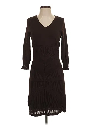 Pre-owned Etcetera Casual Dress In Brown