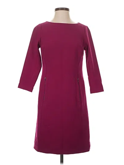 Pre-owned Etcetera Casual Dress In Burgundy