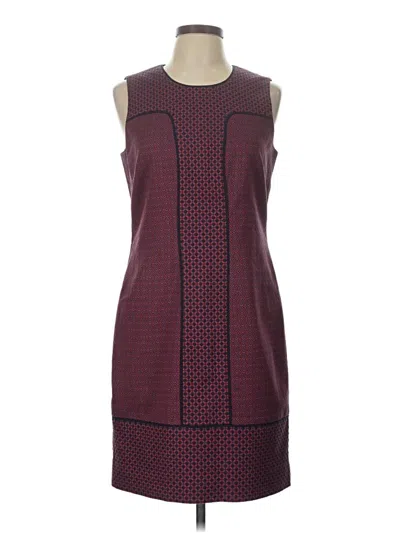 Pre-owned Etcetera Casual Dress In Burgundy