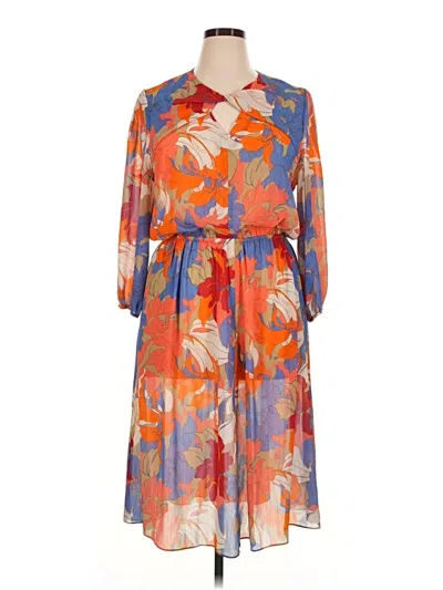 Pre-owned Etcetera Casual Dress In Orange