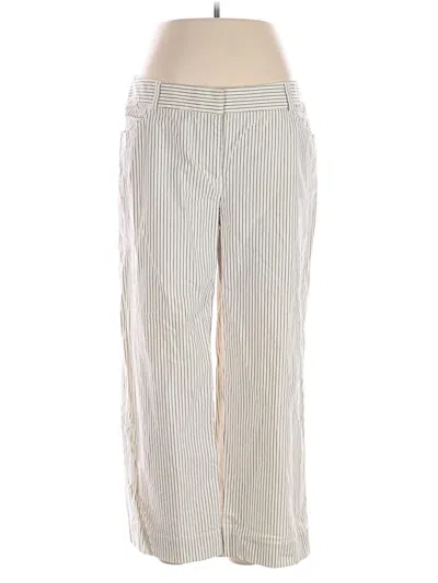 Pre-owned Etcetera Casual Pants In Ivory