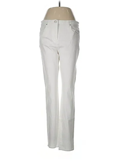 Pre-owned Etcetera Casual Pants In White