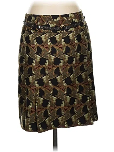 Pre-owned Etcetera Casual Skirt In Brown