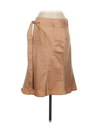 Pre-owned Etcetera Casual Skirt In Brown
