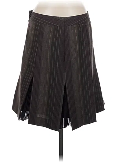 Pre-owned Etcetera Casual Skirt In Burgundy