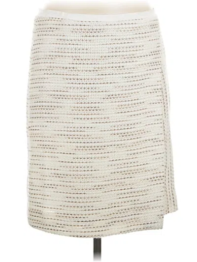 Pre-owned Etcetera Casual Skirt In Ivory