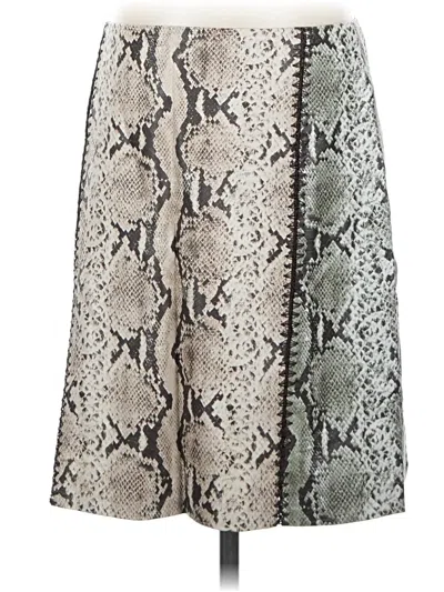Pre-owned Etcetera Casual Skirt In Silver