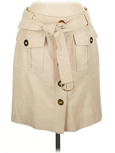 Pre-owned Etcetera Casual Skirt In Tan