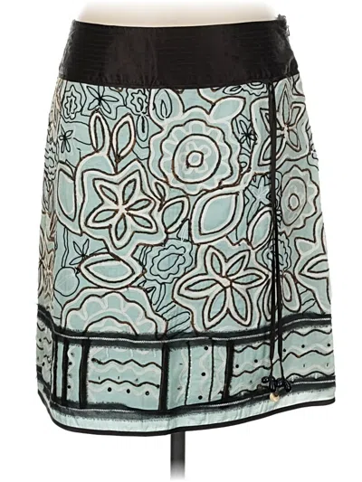 Pre-owned Etcetera Casual Skirt In Teal