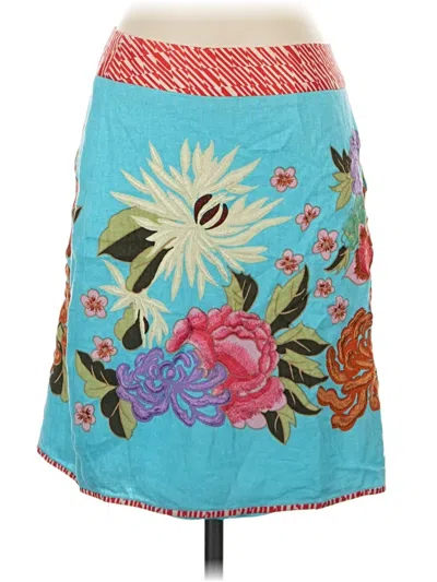 Pre-owned Etcetera Casual Skirt In Teal