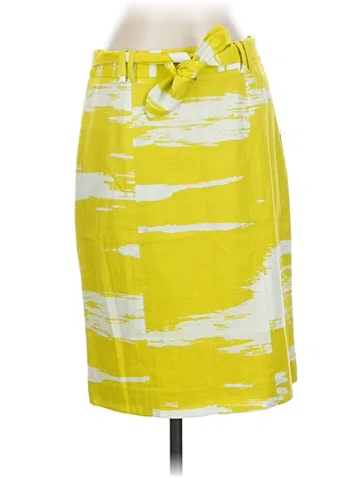 Pre-owned Etcetera Casual Skirt In Yellow