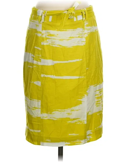 Pre-owned Etcetera Casual Skirt In Yellow