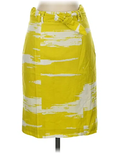 Pre-owned Etcetera Casual Skirt In Yellow