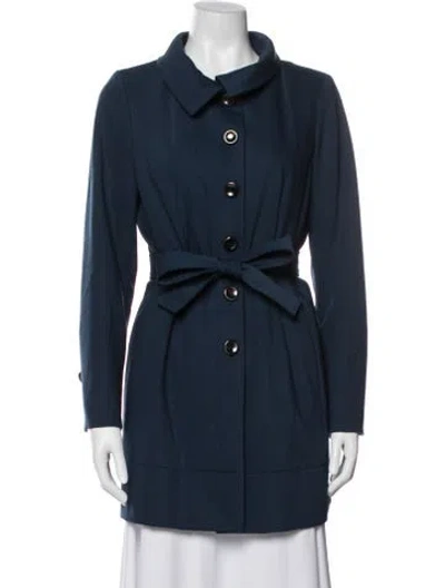 Pre-owned Etcetera Coat In Blue