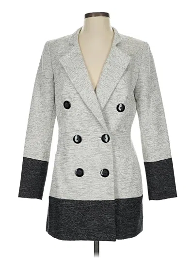 Pre-owned Etcetera Coat In Gray