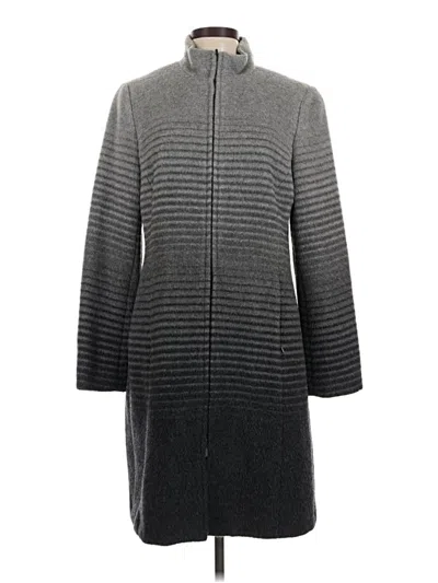 Pre-owned Etcetera Coat In Gray