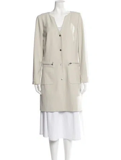 Pre-owned Etcetera Coat In Neutrals
