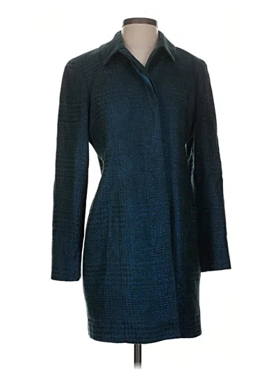 Pre-owned Etcetera Coat In Teal