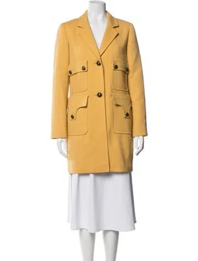 Pre-owned Etcetera Coat In Yellow
