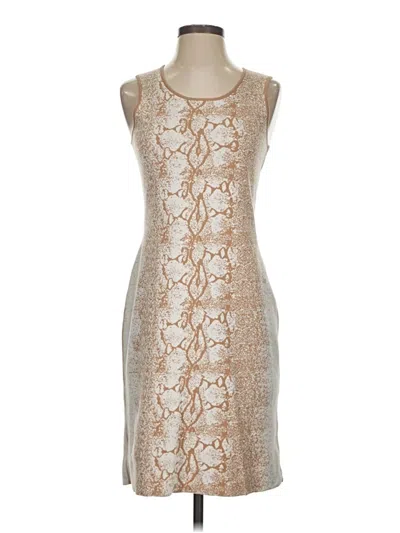 Pre-owned Etcetera Cocktail Dress In Tan