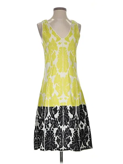 Pre-owned Etcetera Cocktail Dress In Yellow