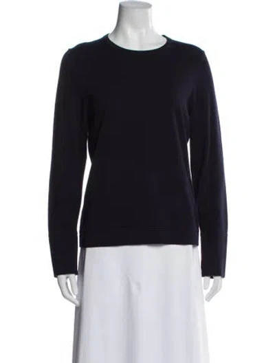 Pre-owned Etcetera Crew Neck Sweater In Blue