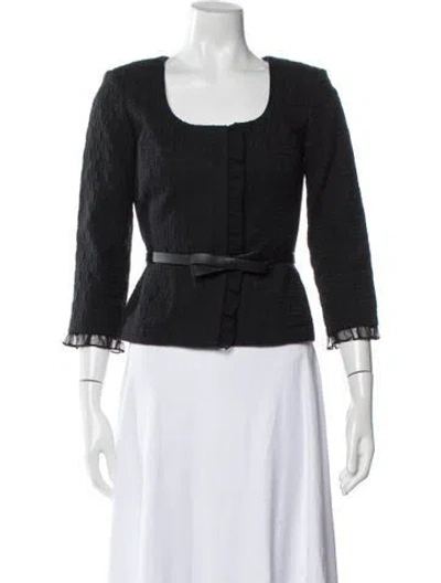 Pre-owned Etcetera Evening Jacket In Black