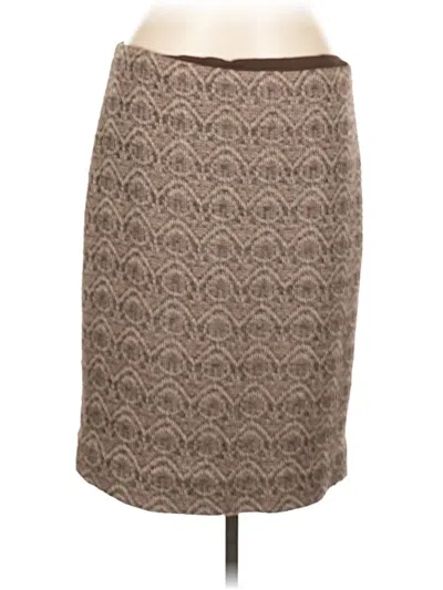 Pre-owned Etcetera Formal Skirt In Brown