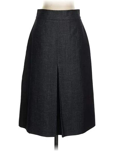 Pre-owned Etcetera Formal Skirt In Gray