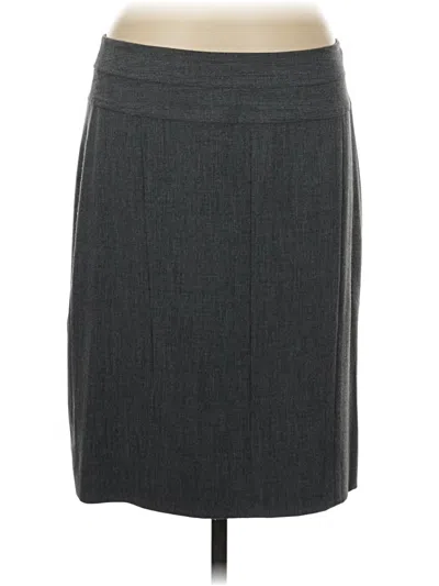 Pre-owned Etcetera Formal Skirt In Gray